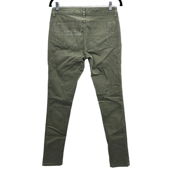 Toad & Co. Sisko Slim Organic Cotton Light Olive Pants 6 - Picture 4 of 6